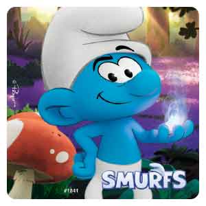 Smurfs Movie Scenes Stickers